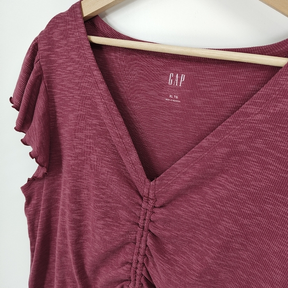 Gap | ruched short sleeve - Picture 2 of 4